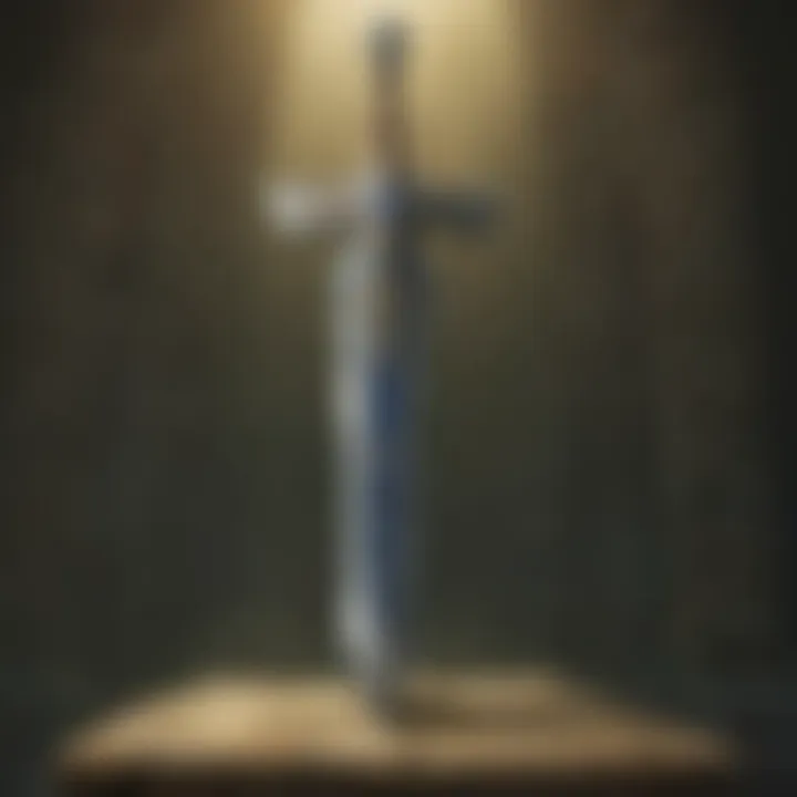 Artistic depiction of the Master Sword and its significance