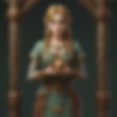 Intricate Details of Zelda Candle Lore