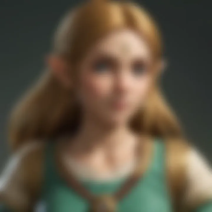 Enigmatic characters of Zelda universe