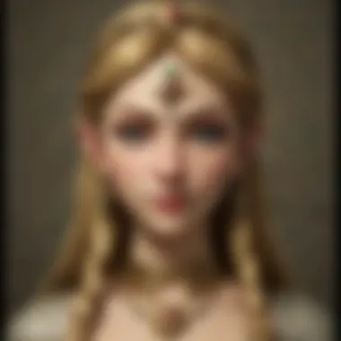 Enigmatic Princess Zelda