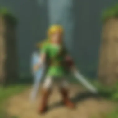 Collaborative Adventures in Four Swords A split-screen experience showcasing Four Swords Adventures multiplayer action