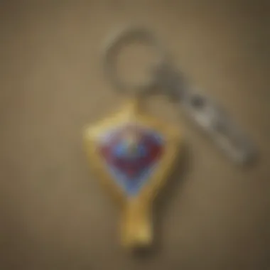 Character-inspired Charisma of the Link Key Chain Captivating Zelda Link key chain