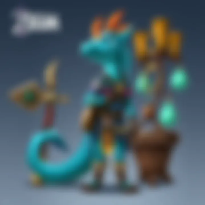 A close-up of the Zora Store's unique merchandise, highlighting the items that reflect Zora culture.